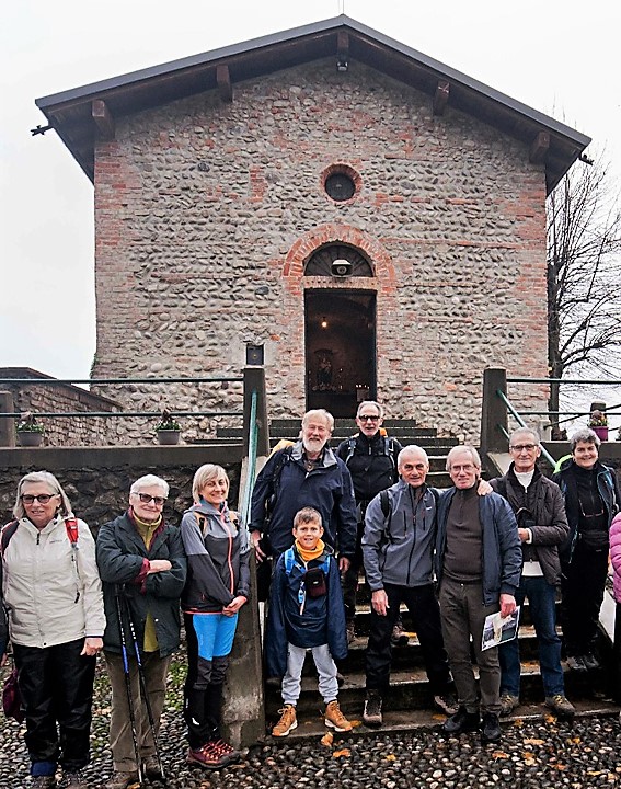 Gli Escursionisti dell'UOEI alla Rocchetta