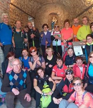 Team Triangolo Lariano Lago di Como ASD in visita al Santuario della  Rocchetta