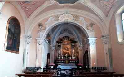 Interno della Santuario della Rocchetta di Airuno