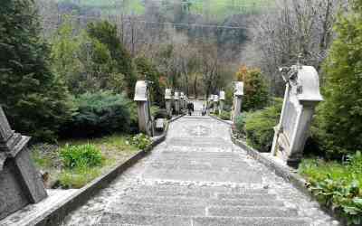 Scala santa del Santuario della Rocchetta di Airun